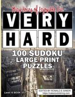 Very Hard Sudoku 100 Large Print