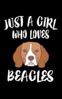 Just A Girl Who Loves Beagles
