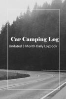 Car Camping Log