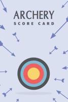 Archery Score Card