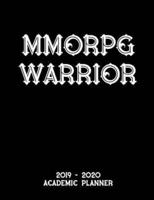 MMORPG Warrior 2019 - 2020 Academic Planner