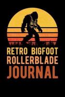 Retro Bigfoot Rollerblade Journal