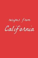 Recipes from California