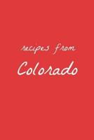 Recipes from Colorado