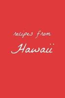 Recipes from Hawaii