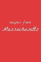 Recipes from Massachusetts