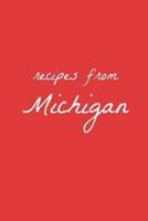 Recipes from Michigan