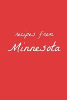 Recipes from Minnesota