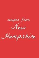 Recipes from New Hampshire