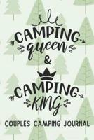 Camping Queen & Camping King Couples Camping Journal
