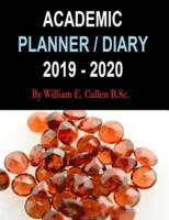 Academic Planner / Diary 2019-2020