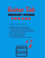 Guitar Tab Manuscript Notebook