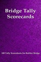 Bridge Tally Scorecards