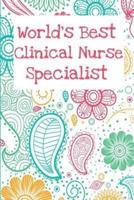 World's Best Clinical Nurse Specialist