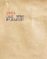 2020 One Year Planner