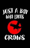 Just A Boy Who Loves Crows