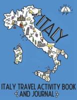 Italy Travel Activity Book and Journal