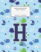Primary Composition Notebook Grades K-2 Story Journal H