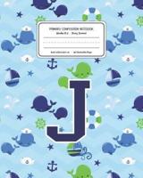 Primary Composition Notebook Grades K-2 Story Journal J