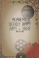 Academic Diary 2019 - 2020 Week to a Page