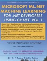 Microsoft ML.Net Machine Learning for .Net Developers Using C#.Net
