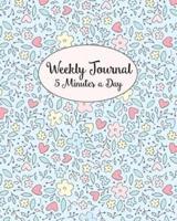 Weekly Journal 5 Minutes A Day