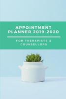 Appointment Planner 2019-2020 For Therapists & Counsellors