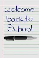 Welcome Back to School