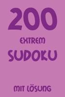 200 Extrem Sudoku Mit Lösung