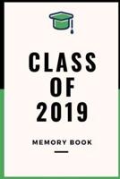 Class of 2019 Memory Book