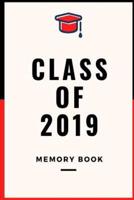 Class of 2019 Memory Book