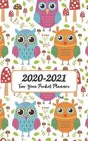 2020-2021 Owl Two Year Pocket Planner