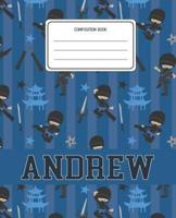 Composition Book Andrew