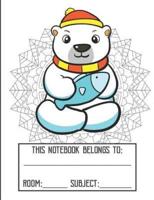 Class Mandala Coloring Cover Notebook