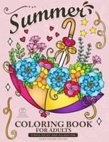 Summer Coloring Book for Adults