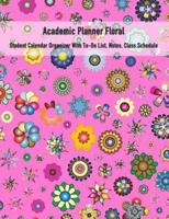 Academic Planner Floral