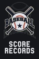 Baseball Score Records