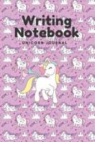 Writing Notebook Unicorn Journal