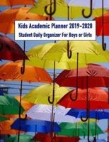 Kids Academic Planner 2019-2020