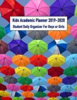 Kids Academic Planner 2019-2020