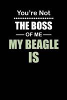 You're Not the Boss of Me My Beagle Is