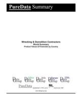 Wrecking & Demolition Contractors World Summary