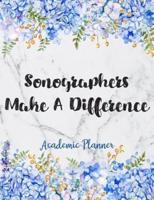 Sonographers Make A Difference Academic Planner