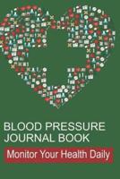 Blood Pressure Journal Book
