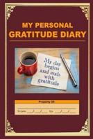 My Personal Gratitude Diary