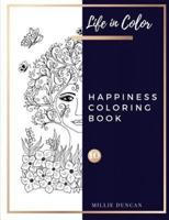HAPPINESS COLORING BOOK (Book 10)