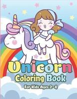 Unicorn Coloring Book for Kids Ages 2-4: Magical Unicorn Coloring Books for Girls, Fun and Beautiful Coloring Pages Birthday Gifts for Kids