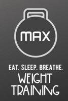 Eat Sleep Breathe Weight Training