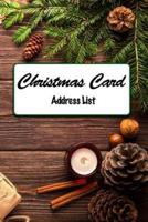 Christmas Card Address List