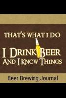 Beer Brewing Journal